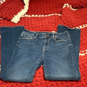 American Eagle High Rise Skinny Kick Jeans